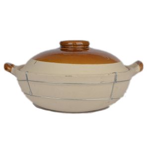 线元砂锅（双耳）传统粗糙煲仔饭砂锅  0.5L 一个女生的量 6#